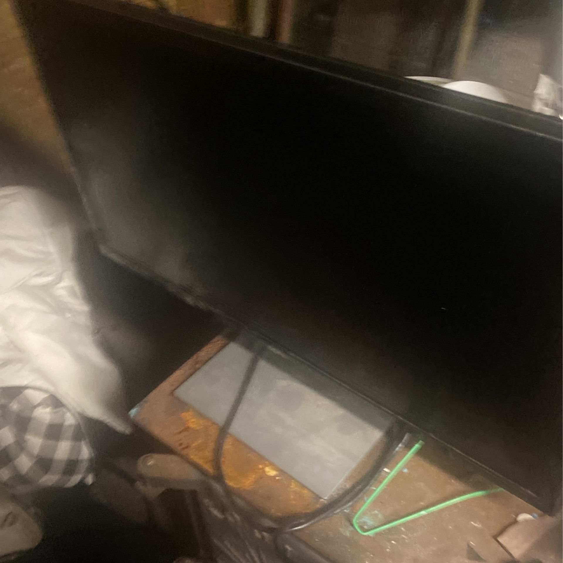 Dell Monitor And Tower and Keyboard
