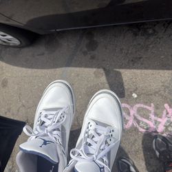 Midnight Navy Blue Retro Jordan 3 SIZE 10.5