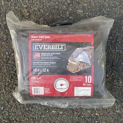 Everbilt 10ft x 12ft Heavy Duty Tarp Carpa Lona