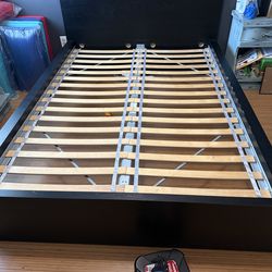 Queen mattress and Bed frame