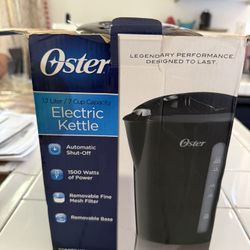 Oster BVST-EK18B Electric Kettle, 1.7-Liter, Black