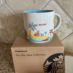 STARBUCKS YOU ARE HERE MIAMI MUG. Happy Valentines 💝 