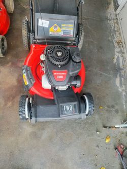 New craftsman self propelled bagger lawnmower
