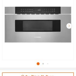 v Cosmo 30 in. Haven Collection 1.2 cu. ft. Built-in Microwave Drawer, Presets, Touch Controls, Defrosting Rack,