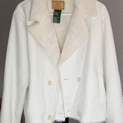 Creme Stylish Ralph Lauren Jacket