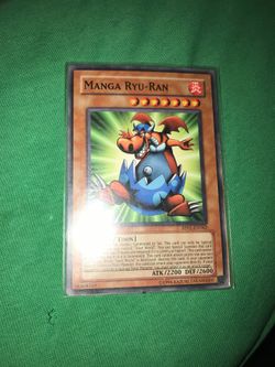 Yugi-oh Toon world + manga ryu-ran (mint in sleeve)