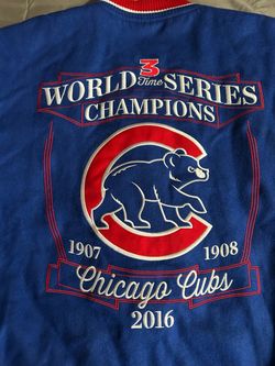 Chicago cubs 2016 World Series champions jacket