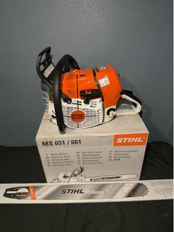 Stihl ms 661 magnum chainsaw (Brand new)