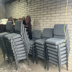 40 Gray Event Chairs - Delivery 