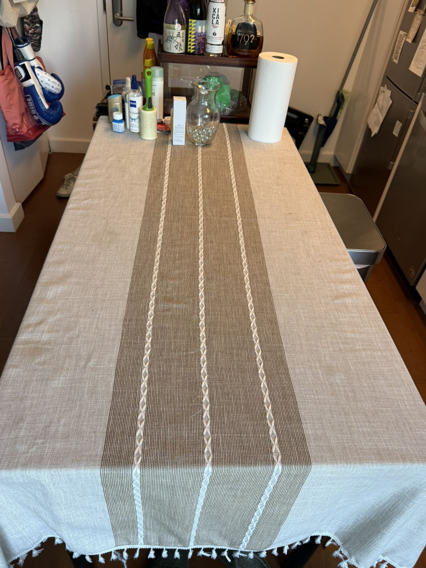 Desk/table 57x30x1 with 24/32in legs