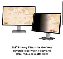 3M Anti-Glare Privacy Filter for 24" Widescreen Monitor, 16:9 Aspect Ratio