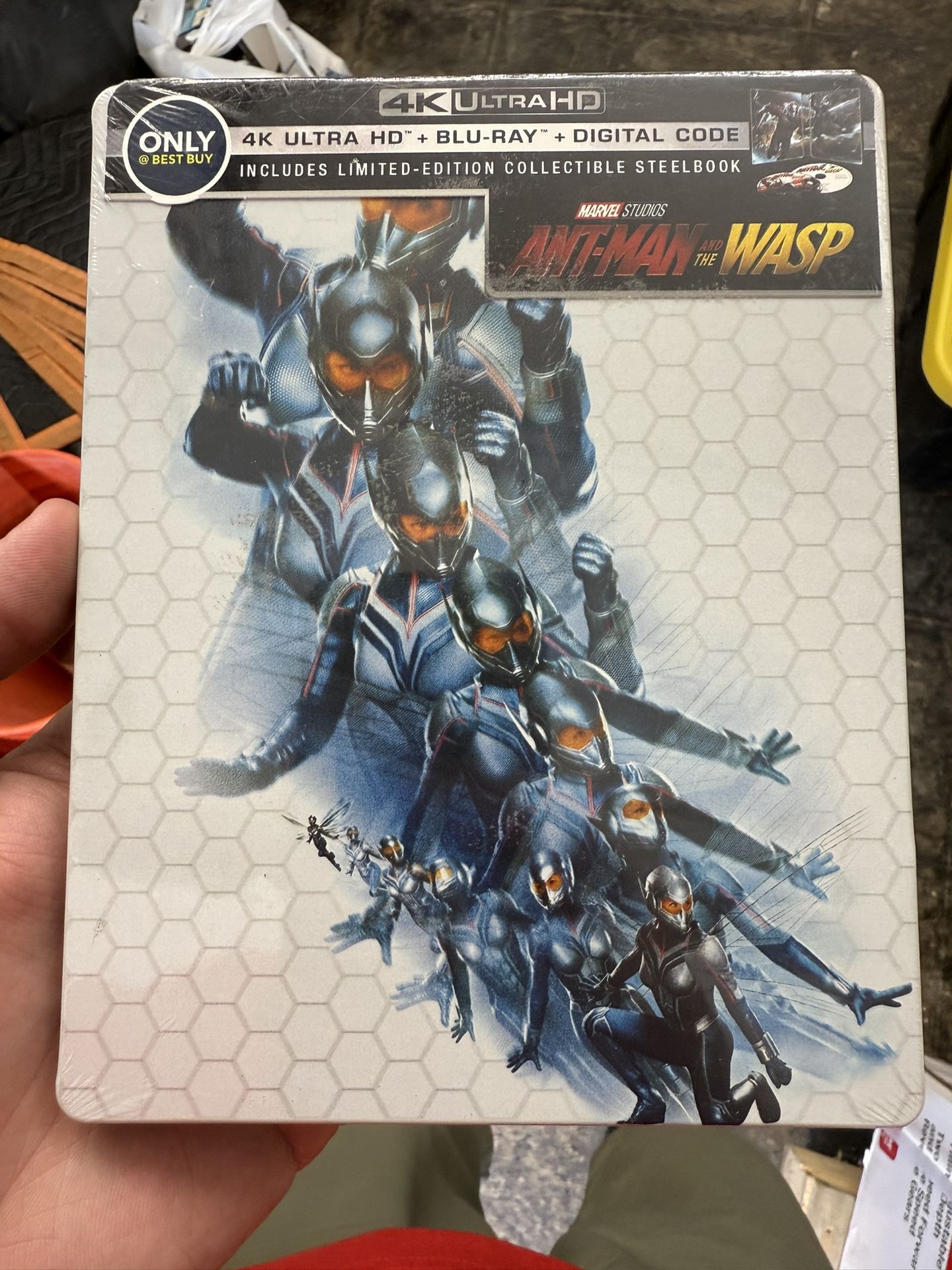 Antman And The Wasp Steelbook Best Buy 4K Blu-ray BNIB