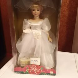 Genuine Porcelain Doll Victorian Rose Collection