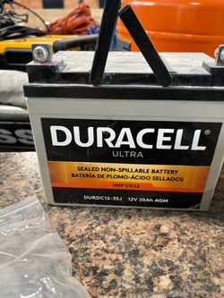 Duracell Ultra 12V 35AH Deep Cycle AGM