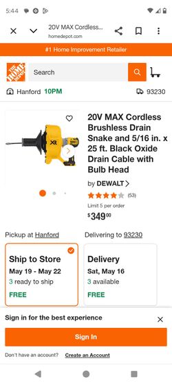 DeWalt xr brushless