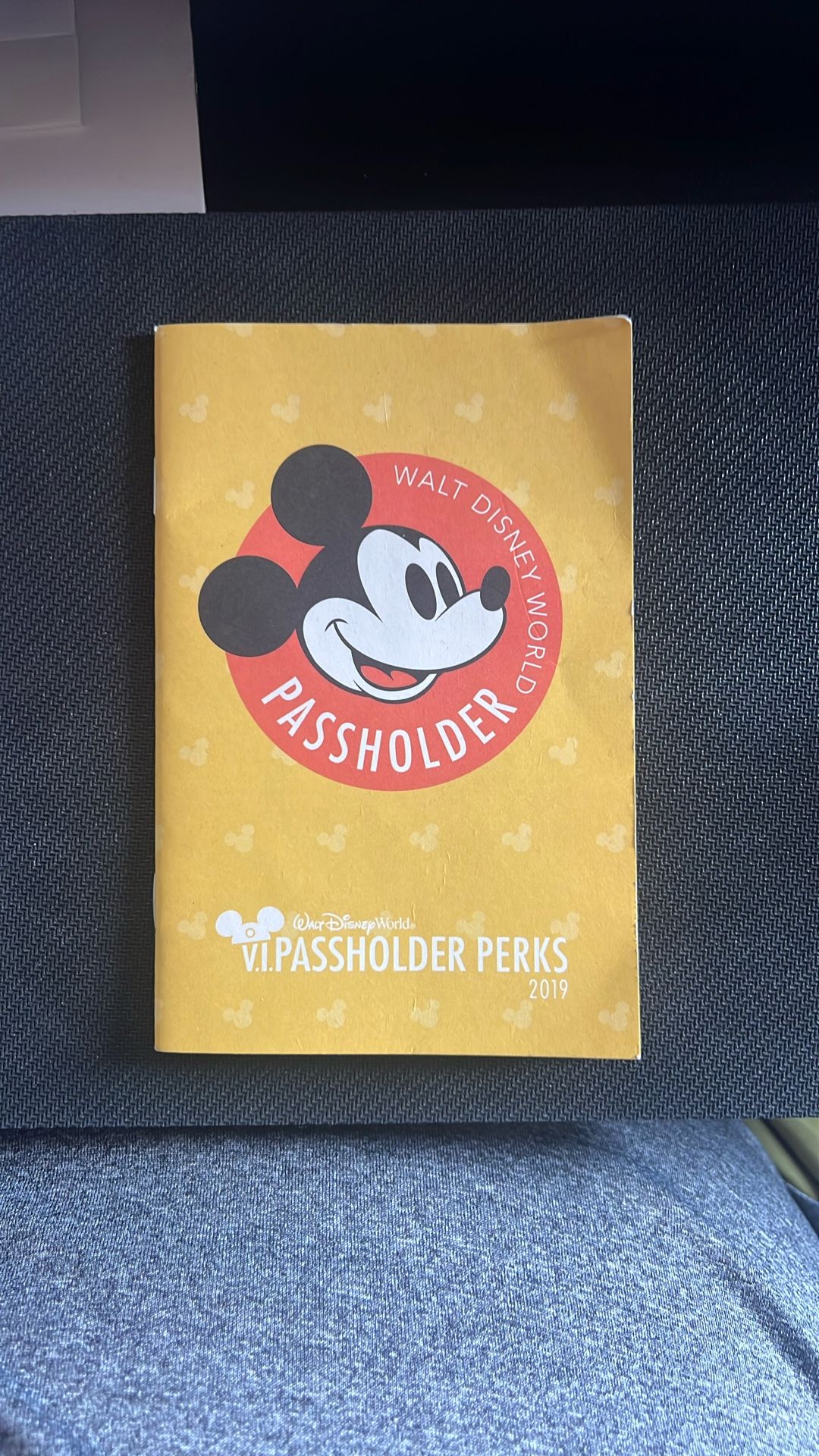 Disney Passholder Perks 2019 Booklet