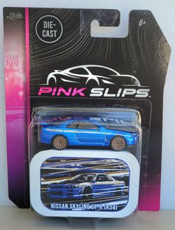 Jada Pink Slips Nissan Skyline GT-R (R34) Die-Cast