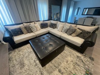 Beautiful Custom L-Shaped Couch