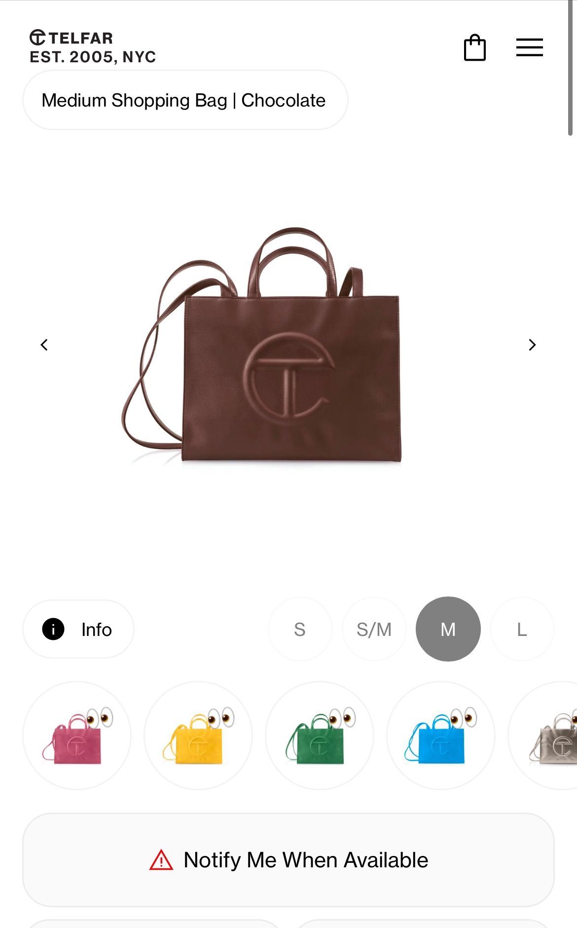 Medium Telfar Shopper Tote