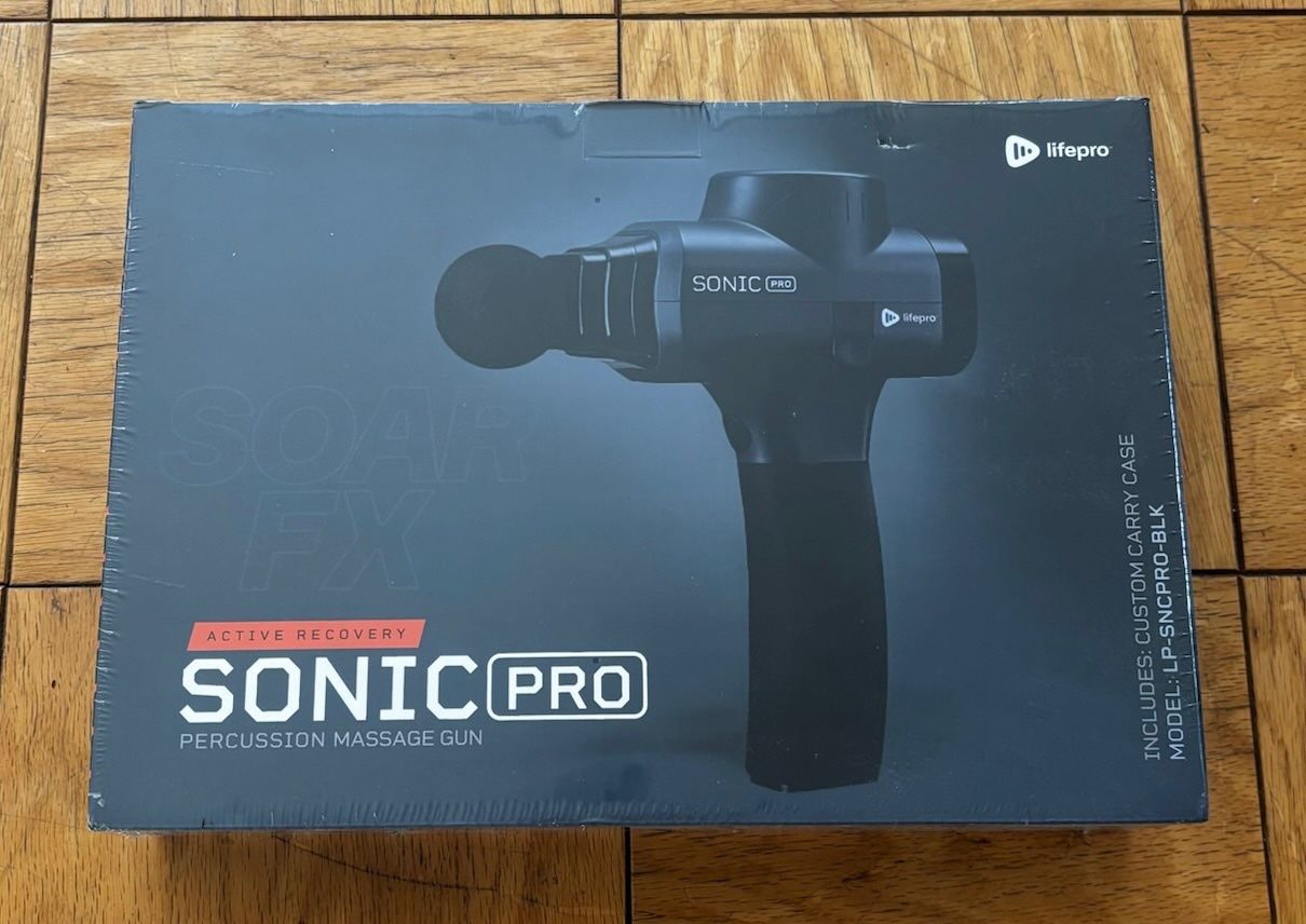 NEW Life Pro Sonic Pro Massage Gun