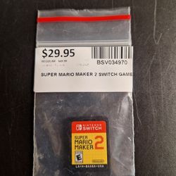 NINTENDO SWITCH SUPER MARIO MAKER 2