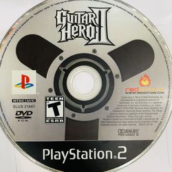 Guitar Hero II (PS2, 2006) Tested Authentic 