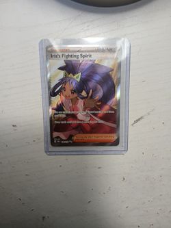 Pokemon Trainer Iris Fighting Spirit 