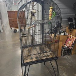 Bird Cage With Stand 