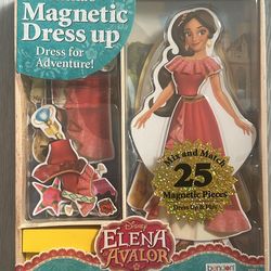 Elena’s Magnetic Dress Up Set, brand new