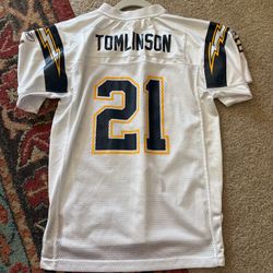 Vintage San Diego chargers ladanian Tomlinson youth jersey