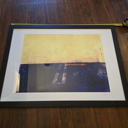 Blue And Yellow Art