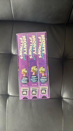Monty Python's Flying Circus VHS Set Volumes 4 5 6