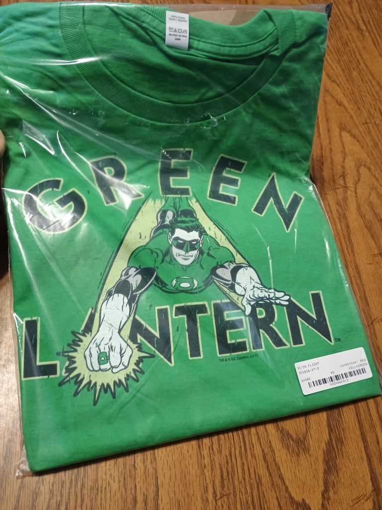 Men & Women Shirt Green Lantern DC