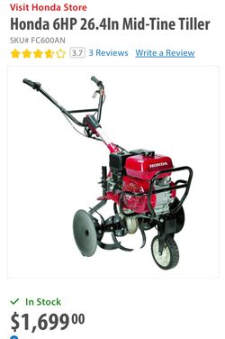 Honda FC600 Rototiller