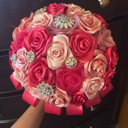 hand made ramo for quinceañera 