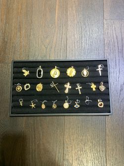 Assortment Of Gold Pendants