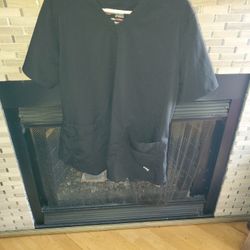 Scrub Top Grey's Anatomy Black 2XL