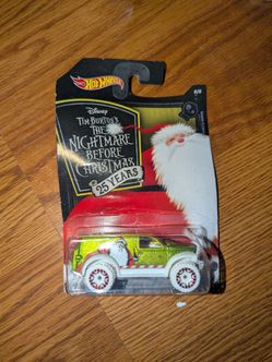 Hot Wheels Nightmare Before Christmas 25 Years