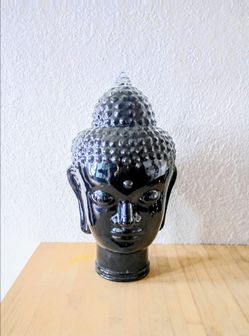 Black Glass Buddha