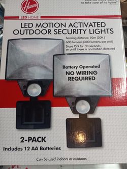 LED MOTION REMOTE SECURITY  LIGHT 