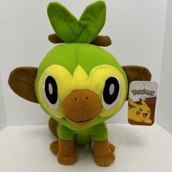 NWT Pokemon 13” Grookey Plush
