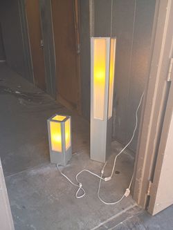 Vintage yard ligtsdesigned for use outside on paths or generalout door nught time activites