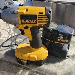 Dewalt 18v Impact With Batteries 