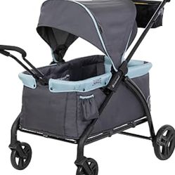 Baby Trend Expedition/Tour LTE 2-in-1 Stroller Wagon, Desert Blue Color: Desert Blue  Style: Expedition  Item Weight	24.5 Pounds Folded Size	27.50 x 4