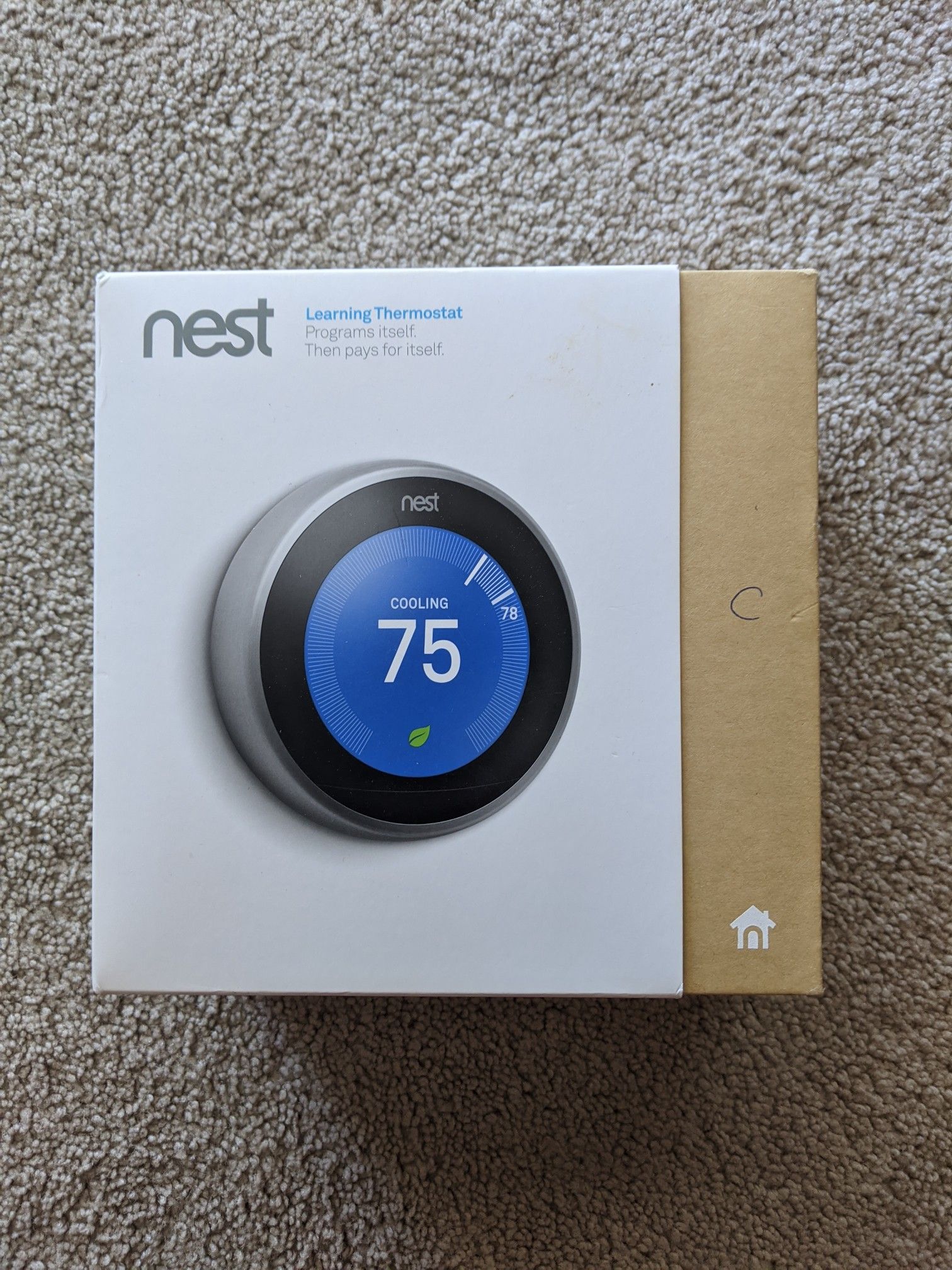 Nest Learning Thermostat 3rd Generation New