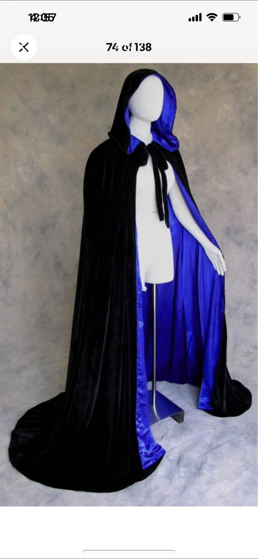 Witch/Wizard Cape
