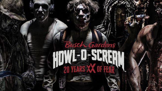 Busch Gardens & Howl Scream tx 10-31-20