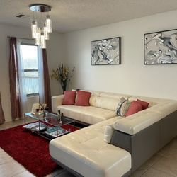 Living Room And Dining Room Set