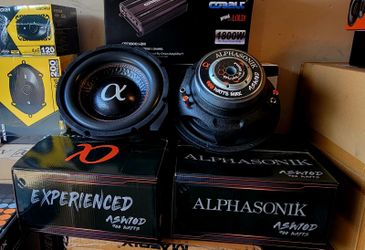 Subwoofer package, Dual 10” With 1800w Orion Amp