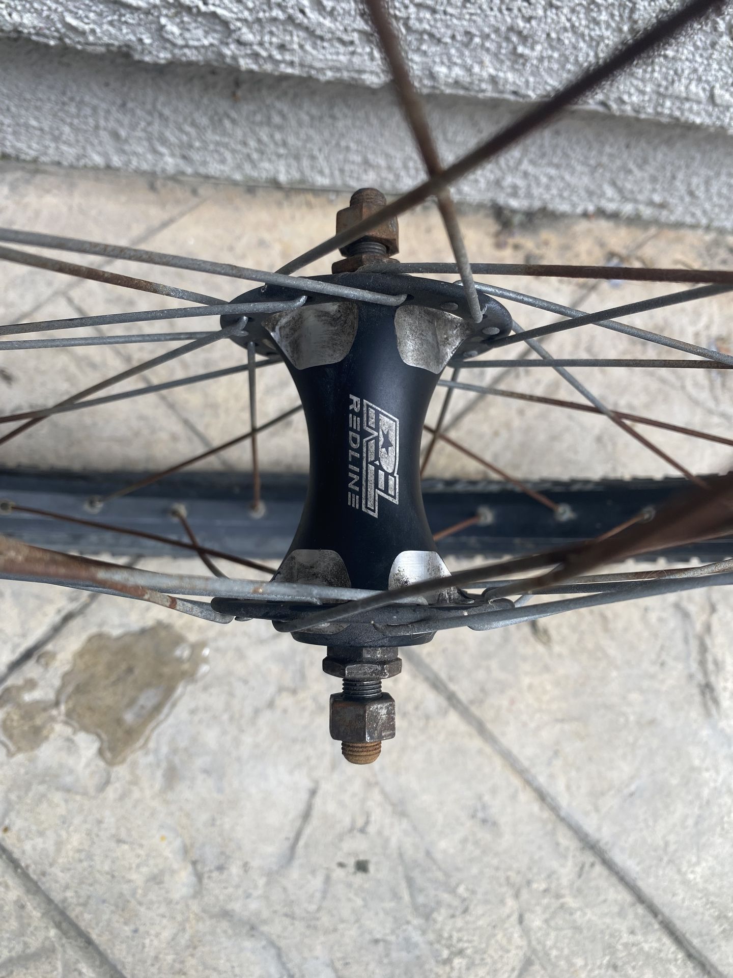 24in REDLINE BMX wheelset $150